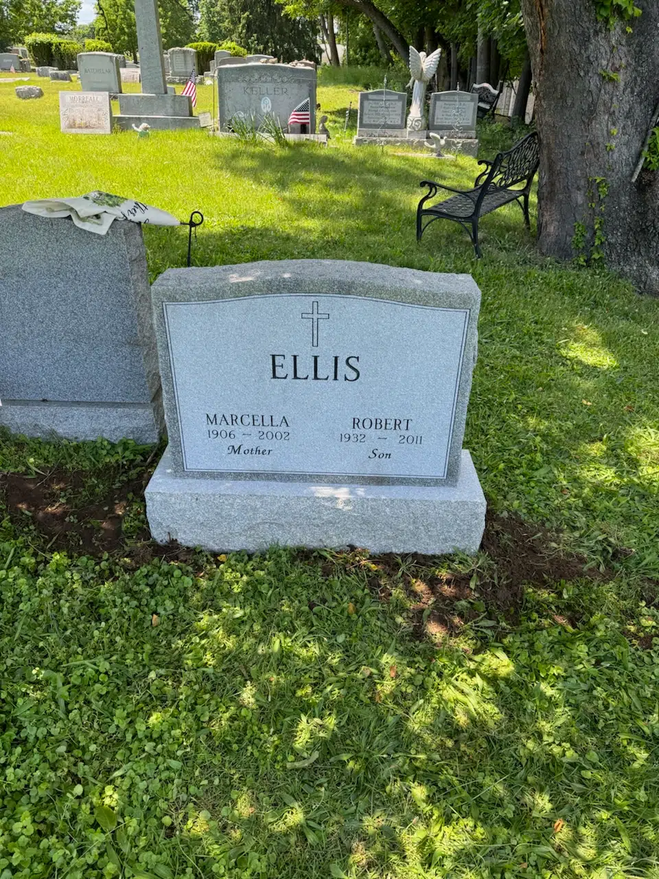 Granite Cemetery Headstone hand-carved by Cemetery Memorials in NJ — image 4